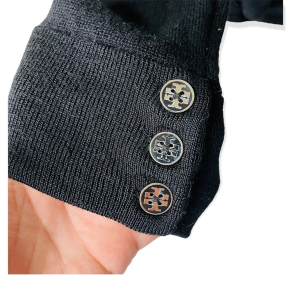 Tory Burch Black Sweater Size Small - Picture 7 of 11